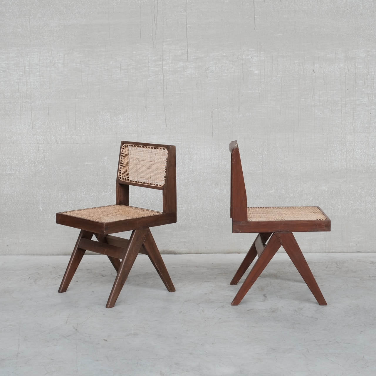 Pierre Jeanneret Mid Century Chandigarh Pj Si 25 A Chair