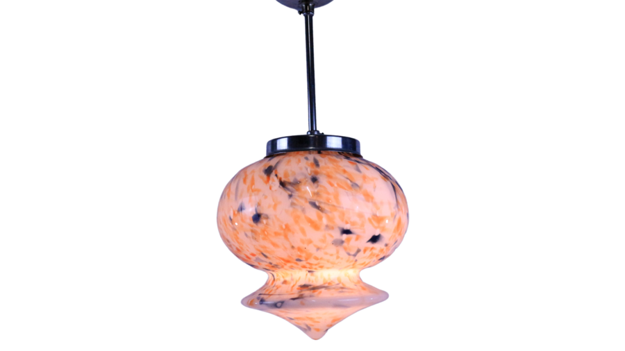 Ceiling Lamp, Glass Dome, Art Deco, Funkis, 1930s/40s