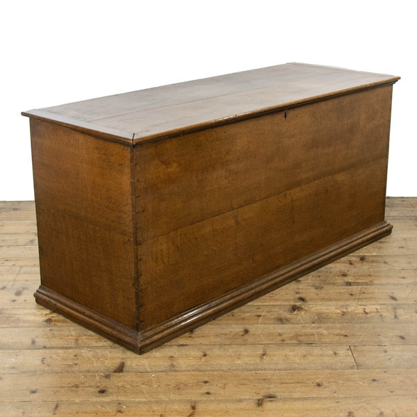 Large Antique Oak Blanket Box Or Chest Vinterior