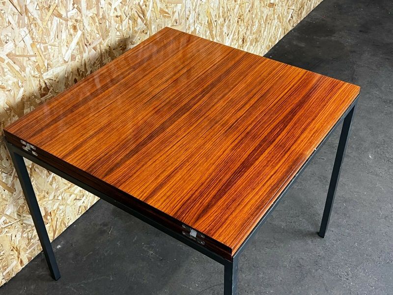 60s 70s Walnut Table Dining Table Wilhelm Renz Dining Table Folding Table photo for sale