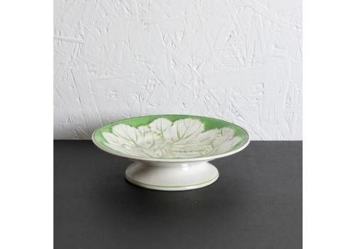Antique Majolica Pearlware Thomas Dimmock Comport Plate 1829 59 Cake Stand