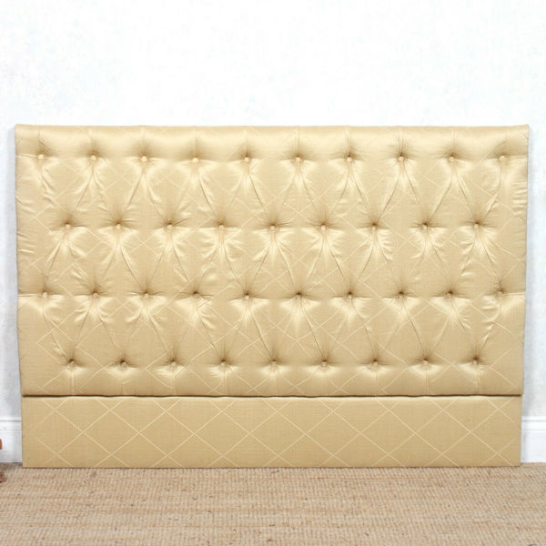Headboard Button Tufted King Size Vinterior