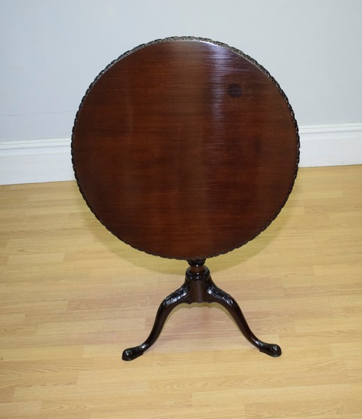 Early 20th Century Tripod Table photo furniture