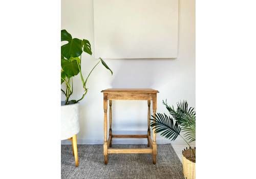 Vintage Side Table Occasional Hallway