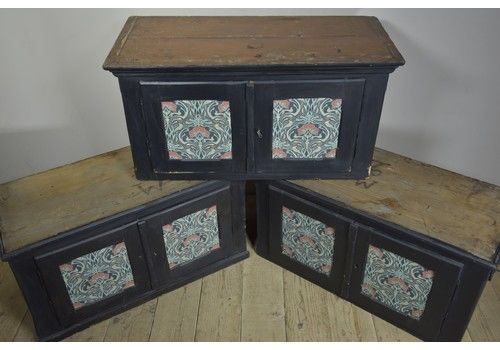 19th Century Stacking Deed Chests