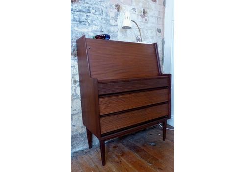 Mid Century Modern Vintage Retro Teak Bureau Richard Hornby