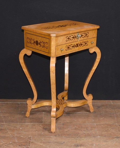 Swedish Biedermeier Dressing Table Side Tables photo furniture