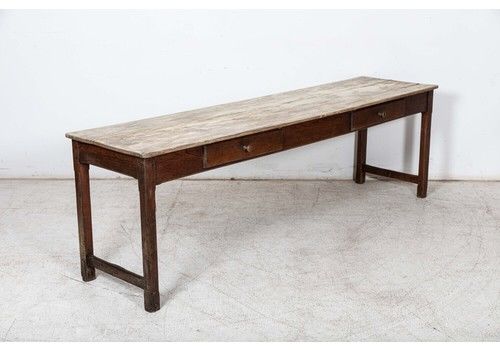 19thc Monumental French Provincial Server Table