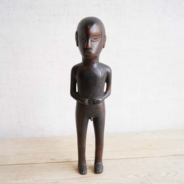 Nigerian Wood Carving, African Vinterior