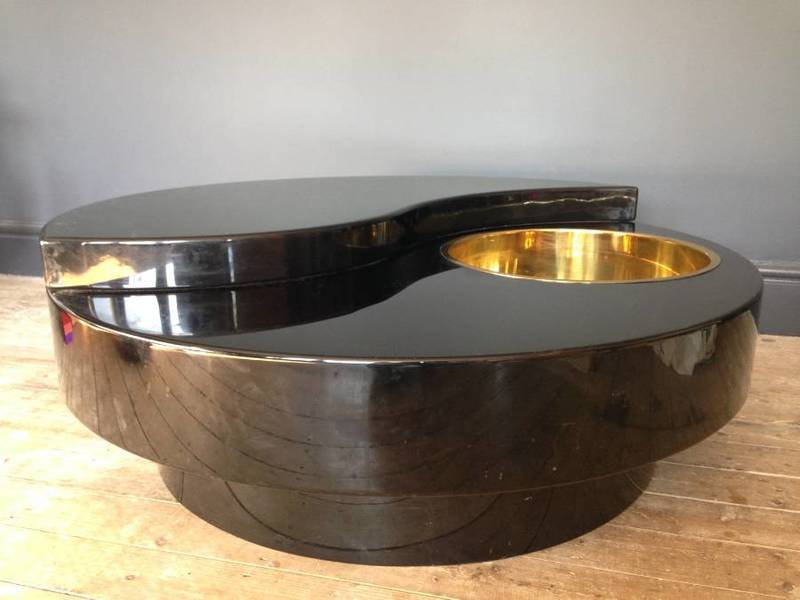 Rizzo Revolving Yin Yang Coffee Table