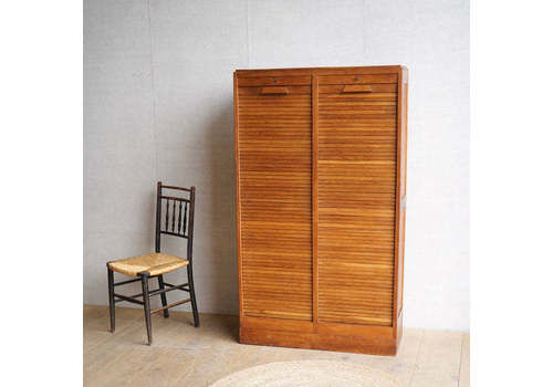 French Oak Double Tambour