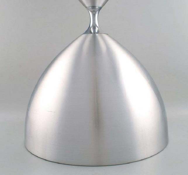 Jo Hammerborg 1920 1982 For Fog And Mørup Large Vega Pendant In Matt Aluminum photo furniture