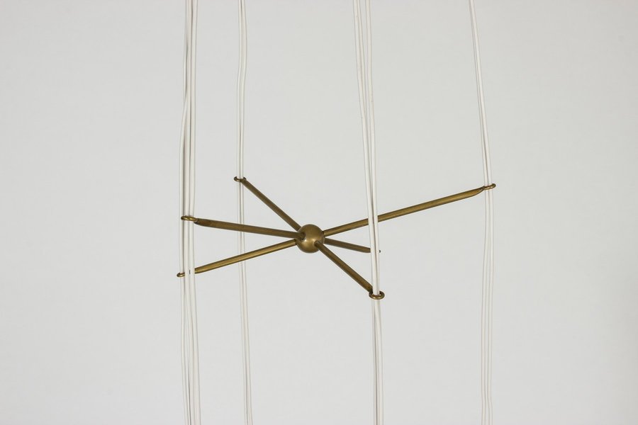 Ceiling Lamp By Hans Bergström For Ateljé Lyktan, 1950s photo vintage