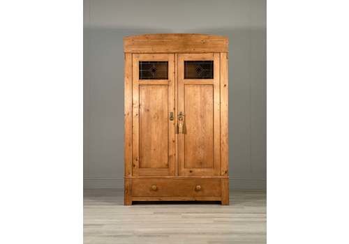 19th Century Pine Hall Cupboard