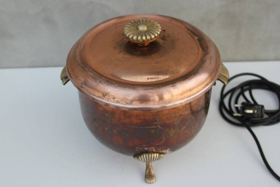 Vintage Keep Warm Pot Electric Cooker Antique Cookware Made In Germany