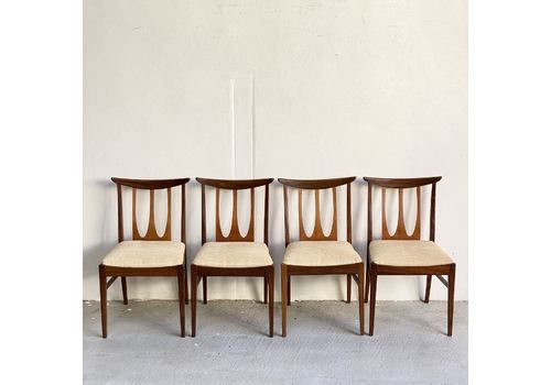 A Stunning Set Of 4 Original G Plan Dining Chairs.