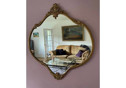 Very Large Alluring Rococo Style Mirror