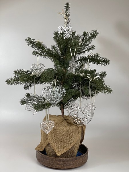 Norwegian glass christmas ornaments Clearance