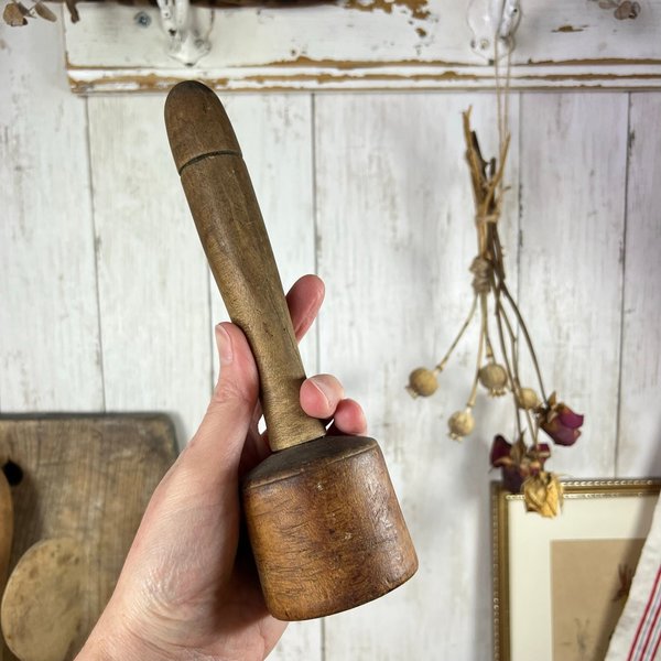 Rustic Farmhouse Wooden Pie Dolly, Pie Mould, Pastry Mould, Pork Pie