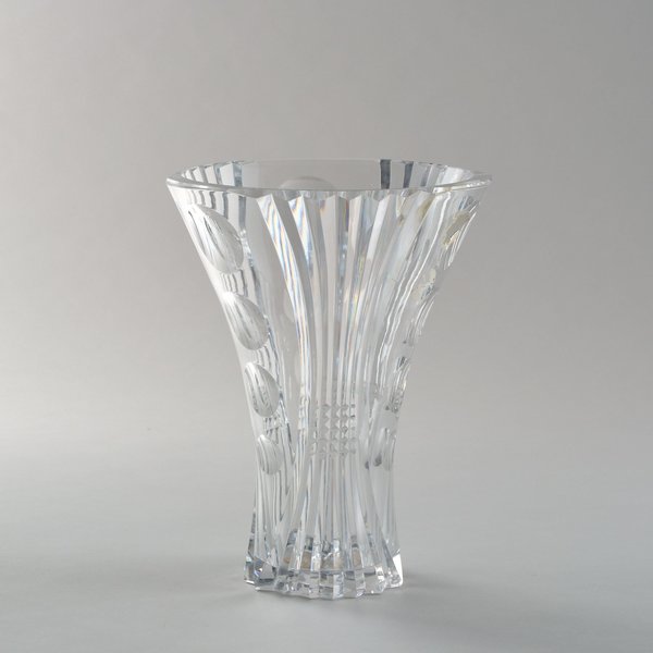 Glass Vase, 1950s, Vintage Poss Val Saint Lambert Vinterior