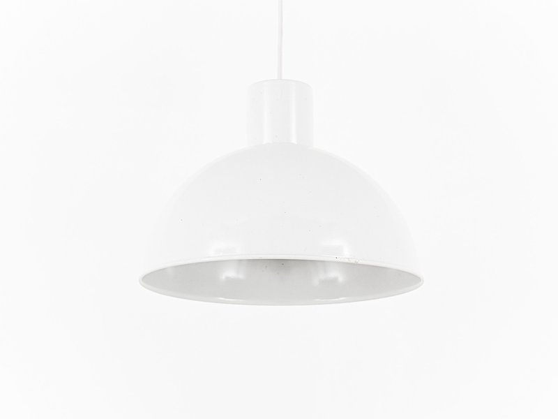 Midi Bunker Lamp In White By Jo Hammerborg For Fog & Mørup photo furniture