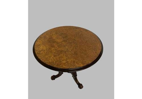 An Attractive Burr Walnut Round Table
