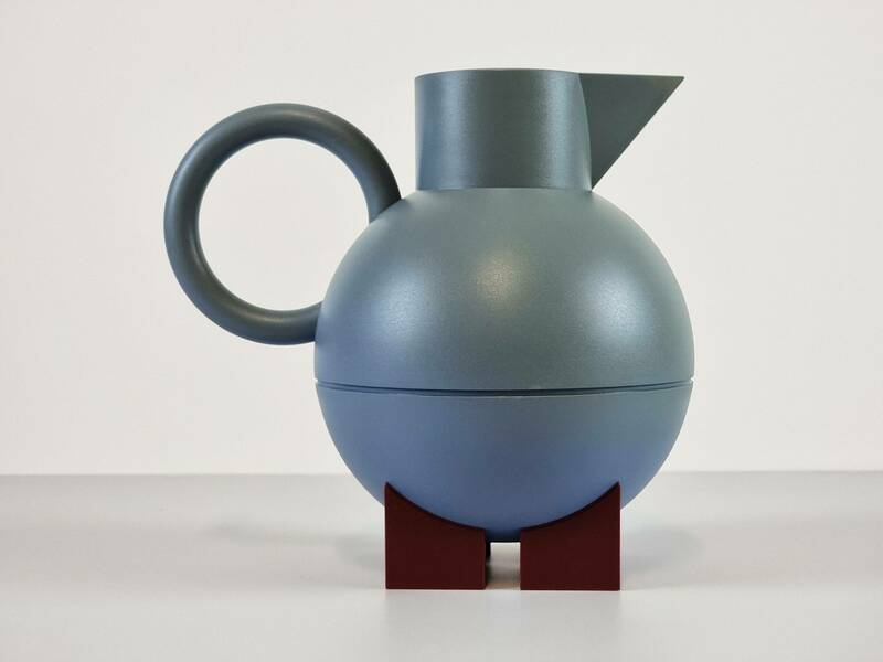 Memphis Design Vintage Alessi Euclid Thermos Flask Hot Cold Thermal