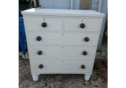 Painted 19th Century Chest Of Drawers