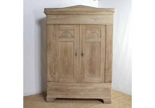 Continental Bleached Oak Wardrobe